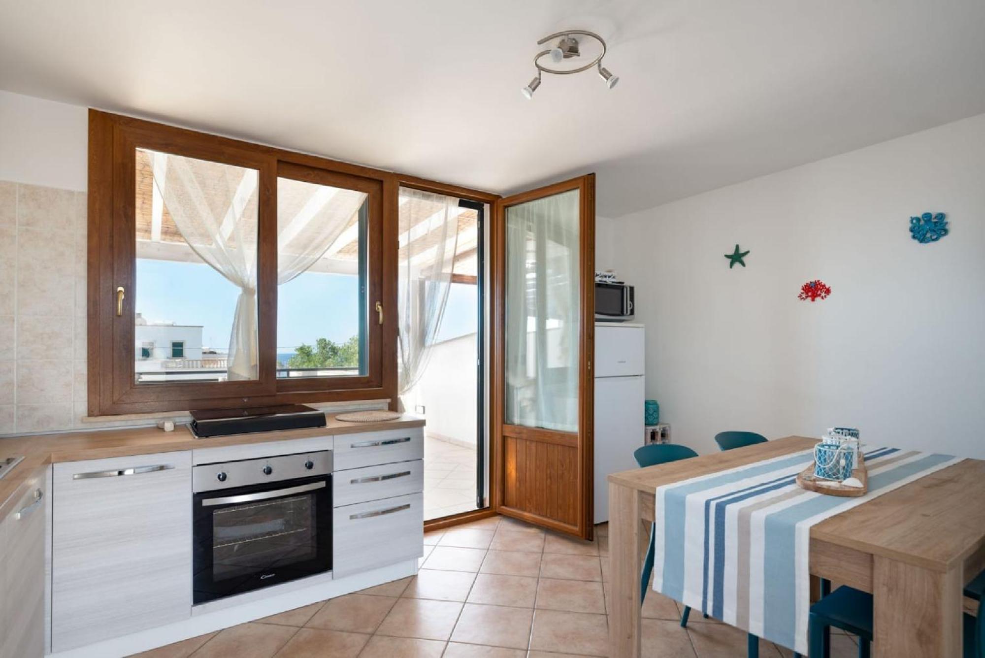 Casa Vacanze Orlando - Con Veranda Vista Mare A 200M Dal Mare Santa Maria di Leuca Exterior photo
